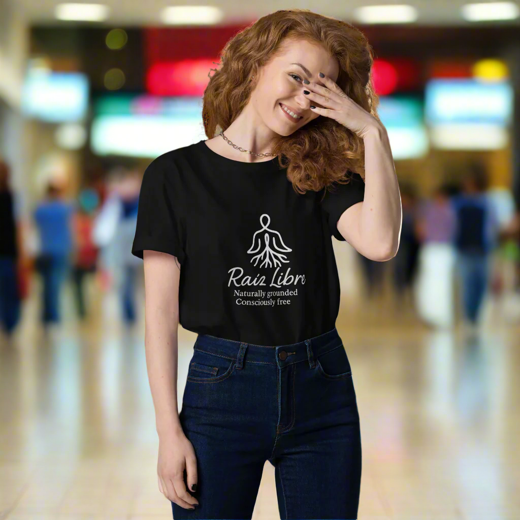 GOTS-Certified Vegan Unisex Tee – Softer Than Conventional Cotton, Guilt-Free - Intense Raíz