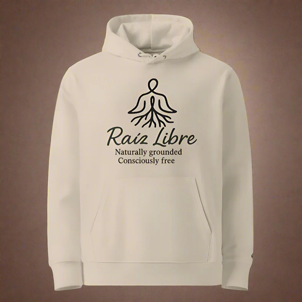 Unisex Essential Eco Hoodie - Light Raíz - Raíz Libre