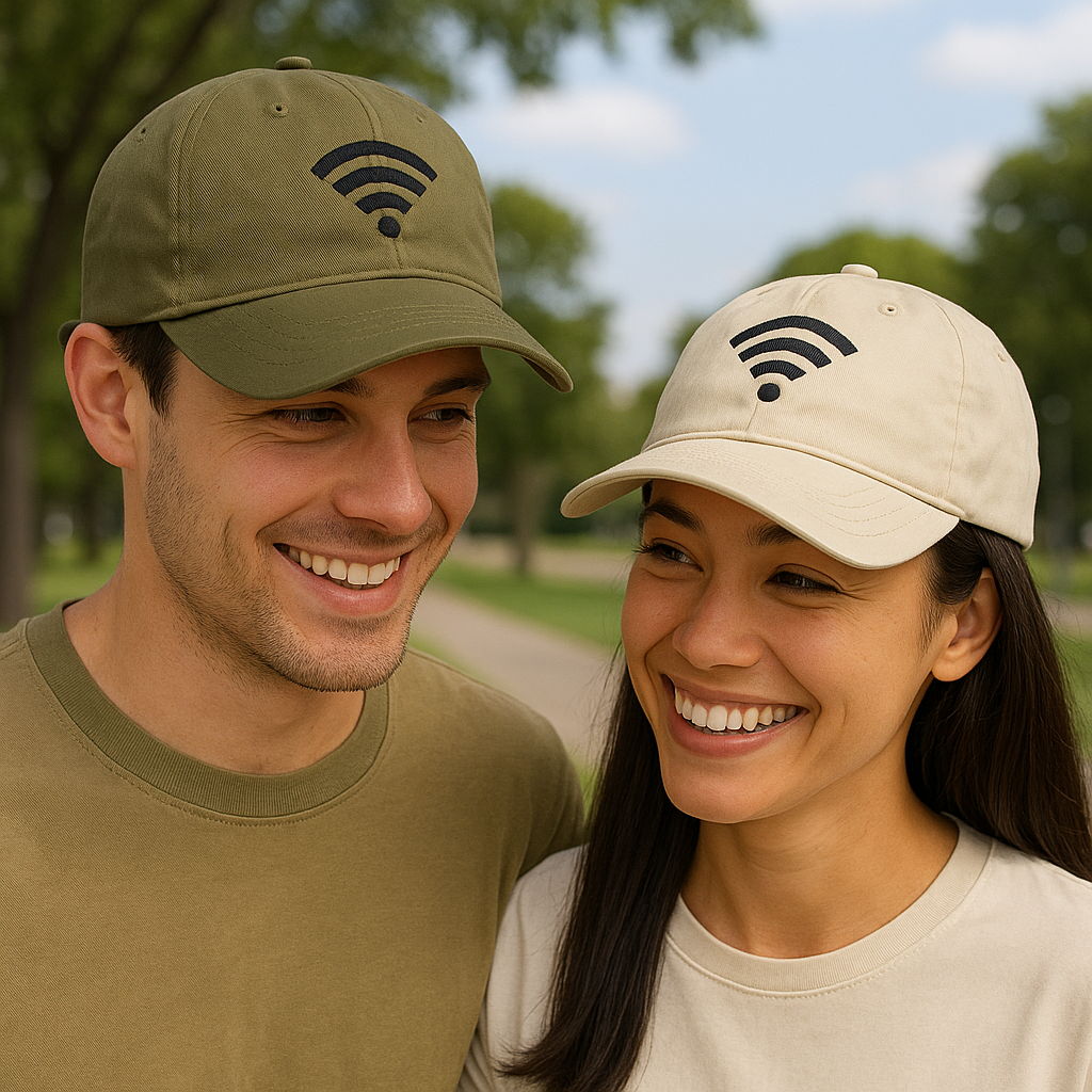 Organic cap - Stay Connected - Light colours - Raíz Libre