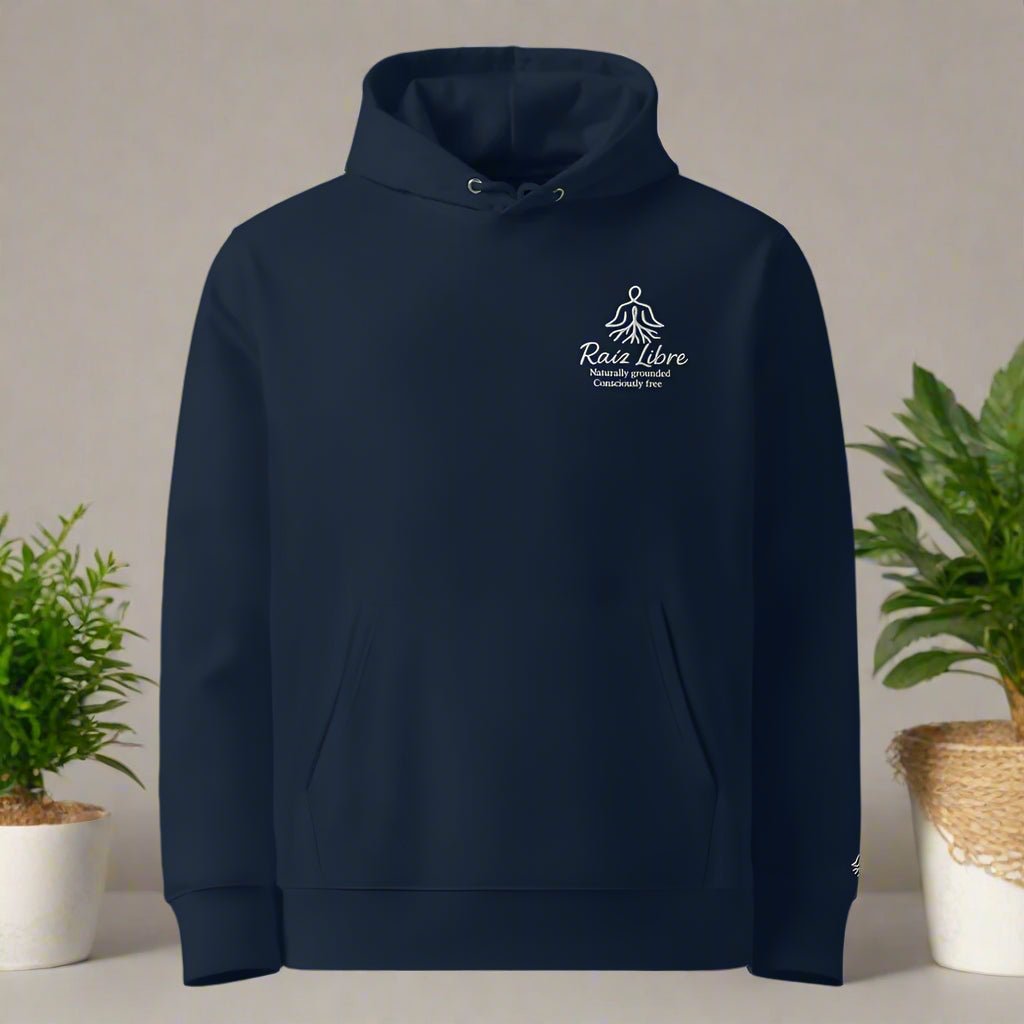 Unisex Essential Organic Hoodie - Deep Raíz - Raíz Libre