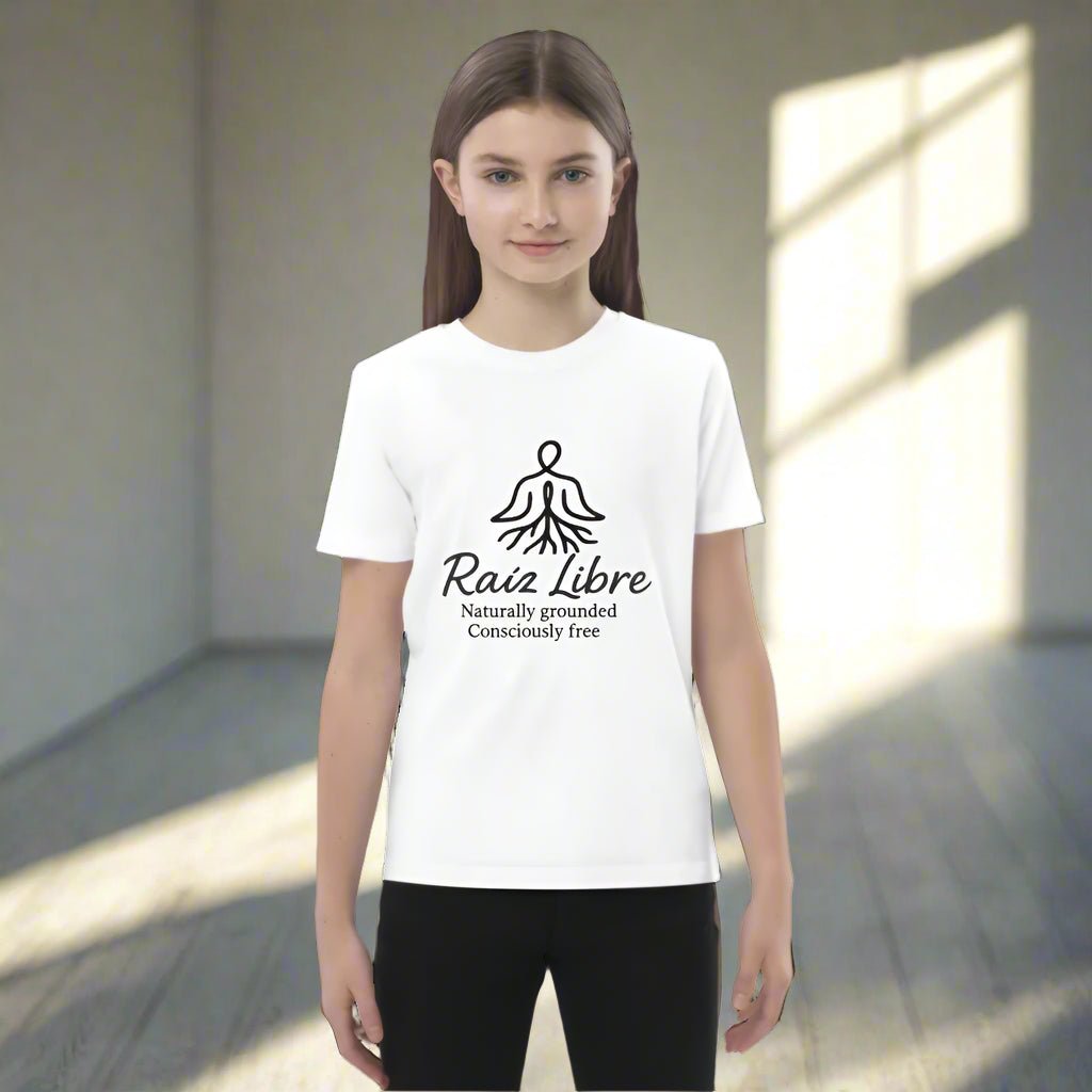 Organic Cotton Kids T-Shirt - Ligth Raíz - Raíz Libre
