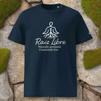 GOTS - Certified Vegan Unisex Tee – Softer Than Conventional Cotton, Guilt - Free - Intense Raíz - Raíz Libre