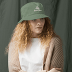 Organic Embroidered Bucket Hat - Raíz Profunda - Raíz Libre