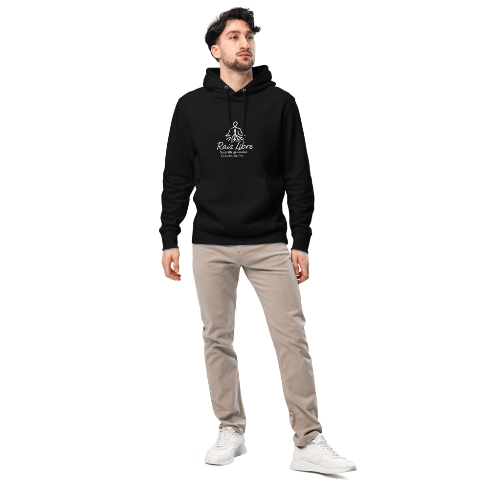 The deep Raíz Libre Hoodie - Organic comfort with purpose - Raíz Libre