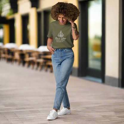 GOTS-Certified Vegan Unisex Tee – Softer Than Conventional Cotton, Guilt-Free  - Intense Raíz