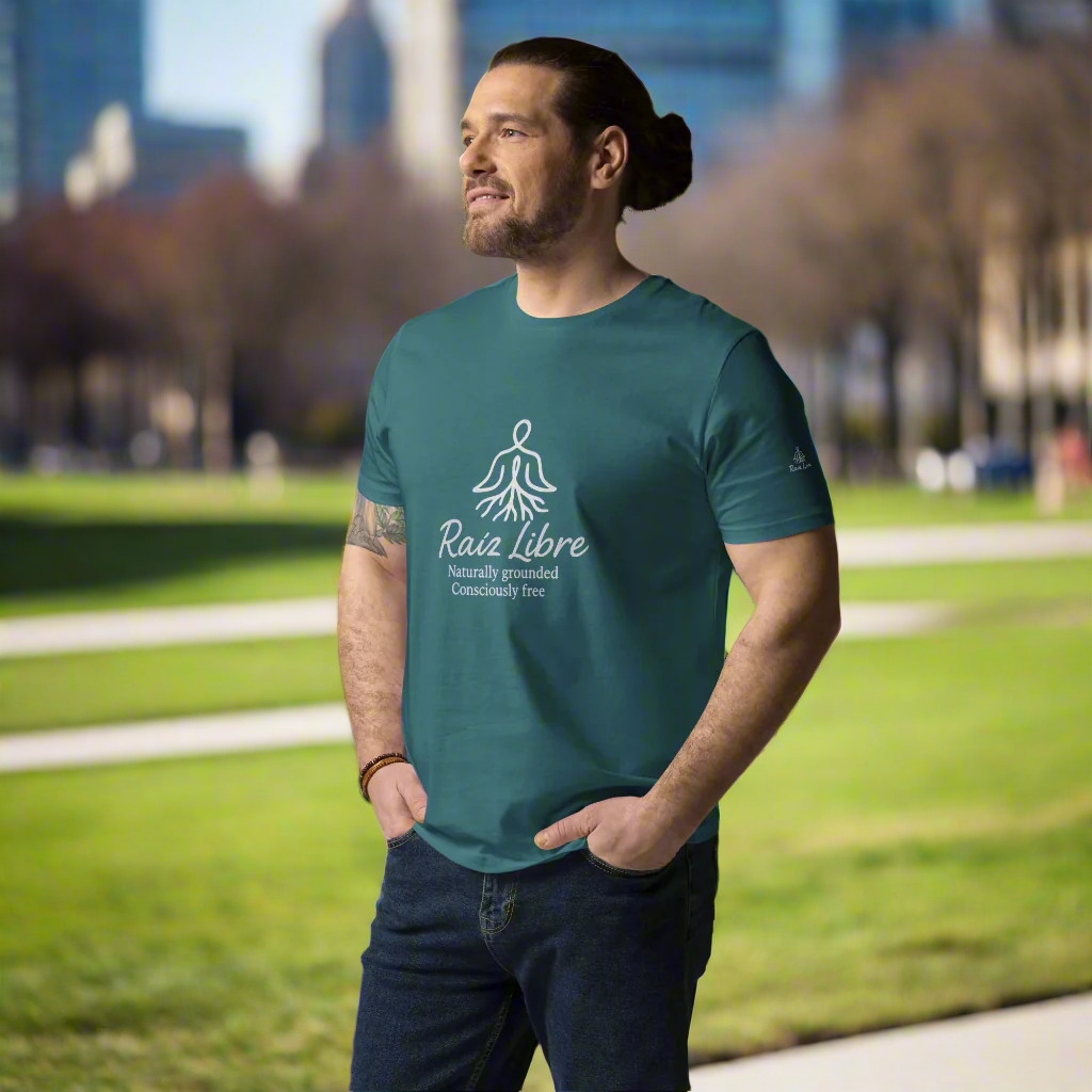 Certified Unisex Organic Cotton T-Shirt - Intense Raíz - Raíz Libre